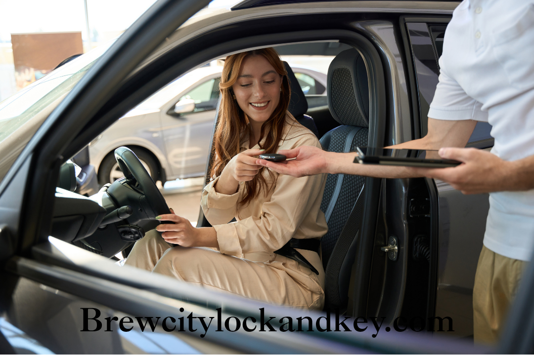 Mobile locksmith key equipment used for Subaru key replacement in Milwaukee